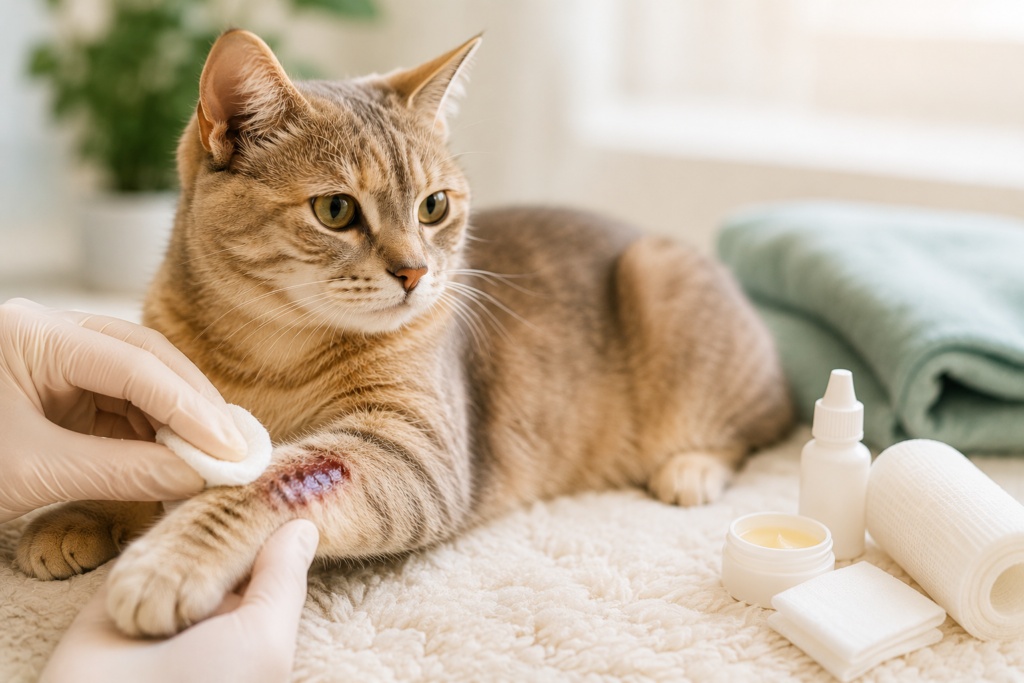 cat wound care
