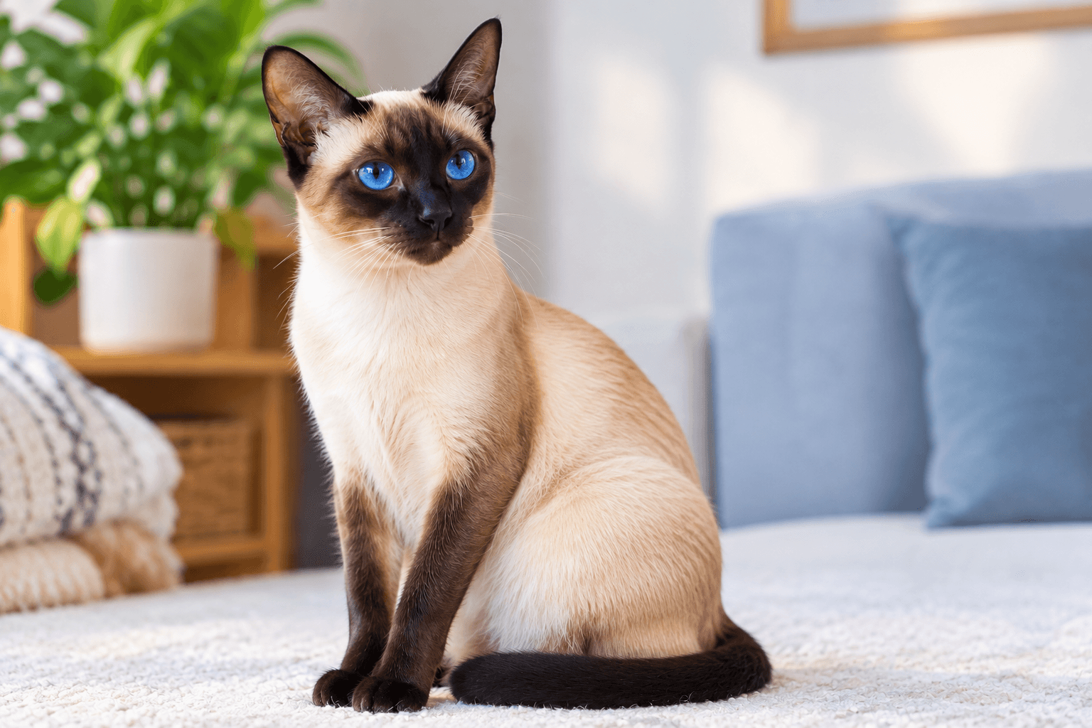  Siamese cat grooming